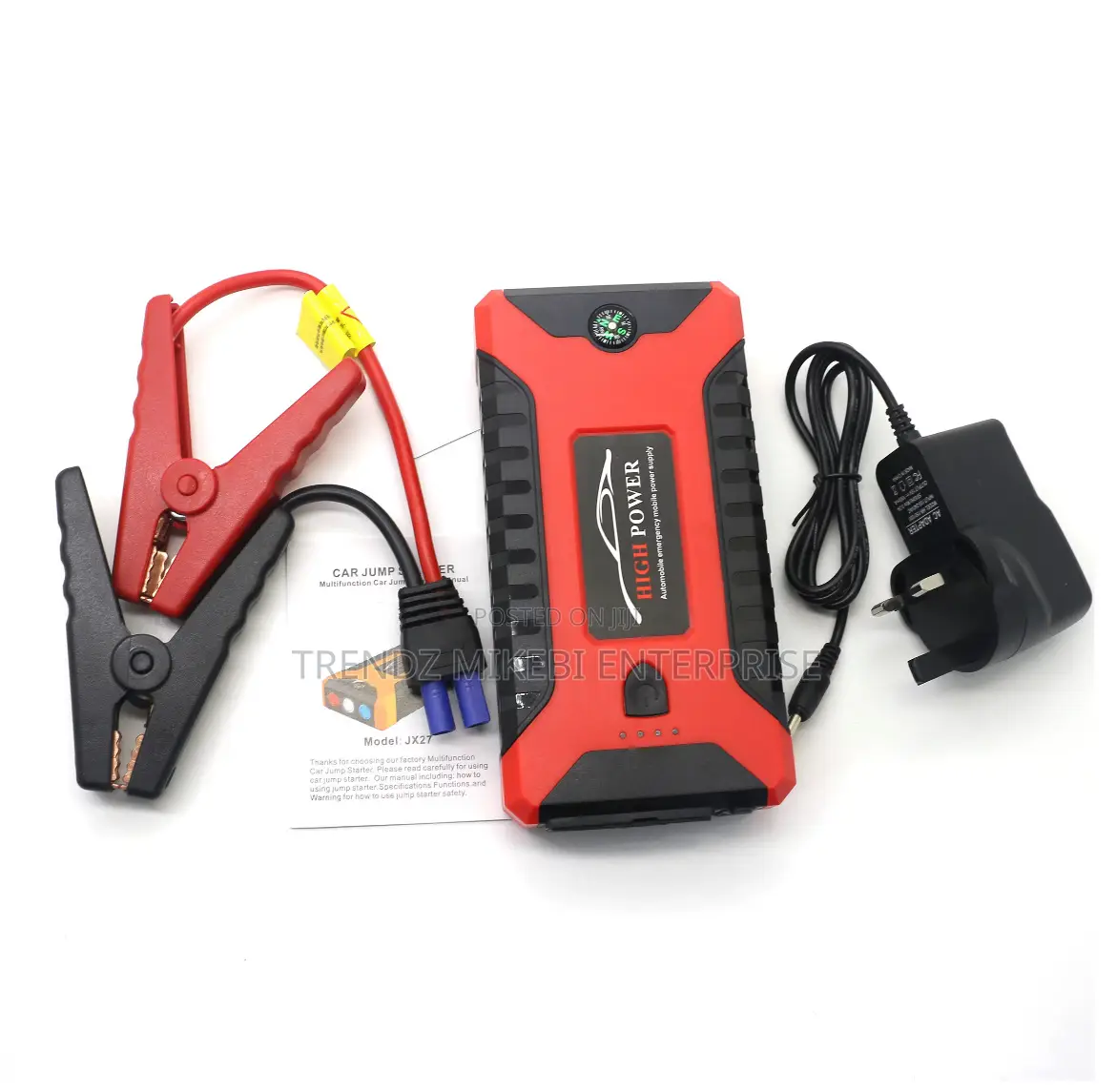 Portable Multifunctional Car Battery Jump Starter - 99,800 Mah