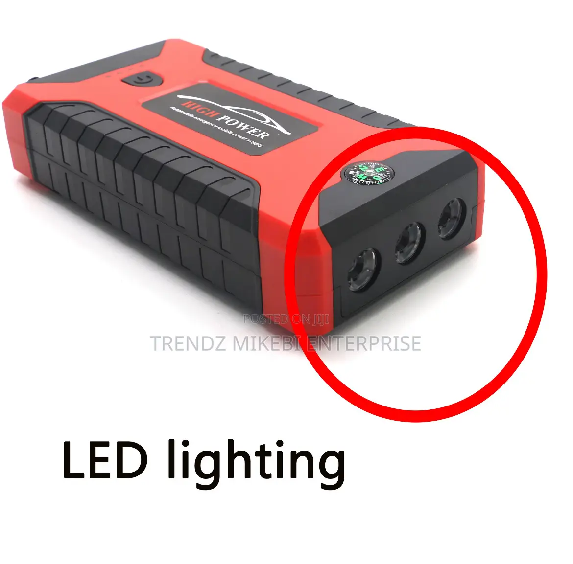 Portable Multifunctional Car Battery Jump Starter - 99,800 Mah