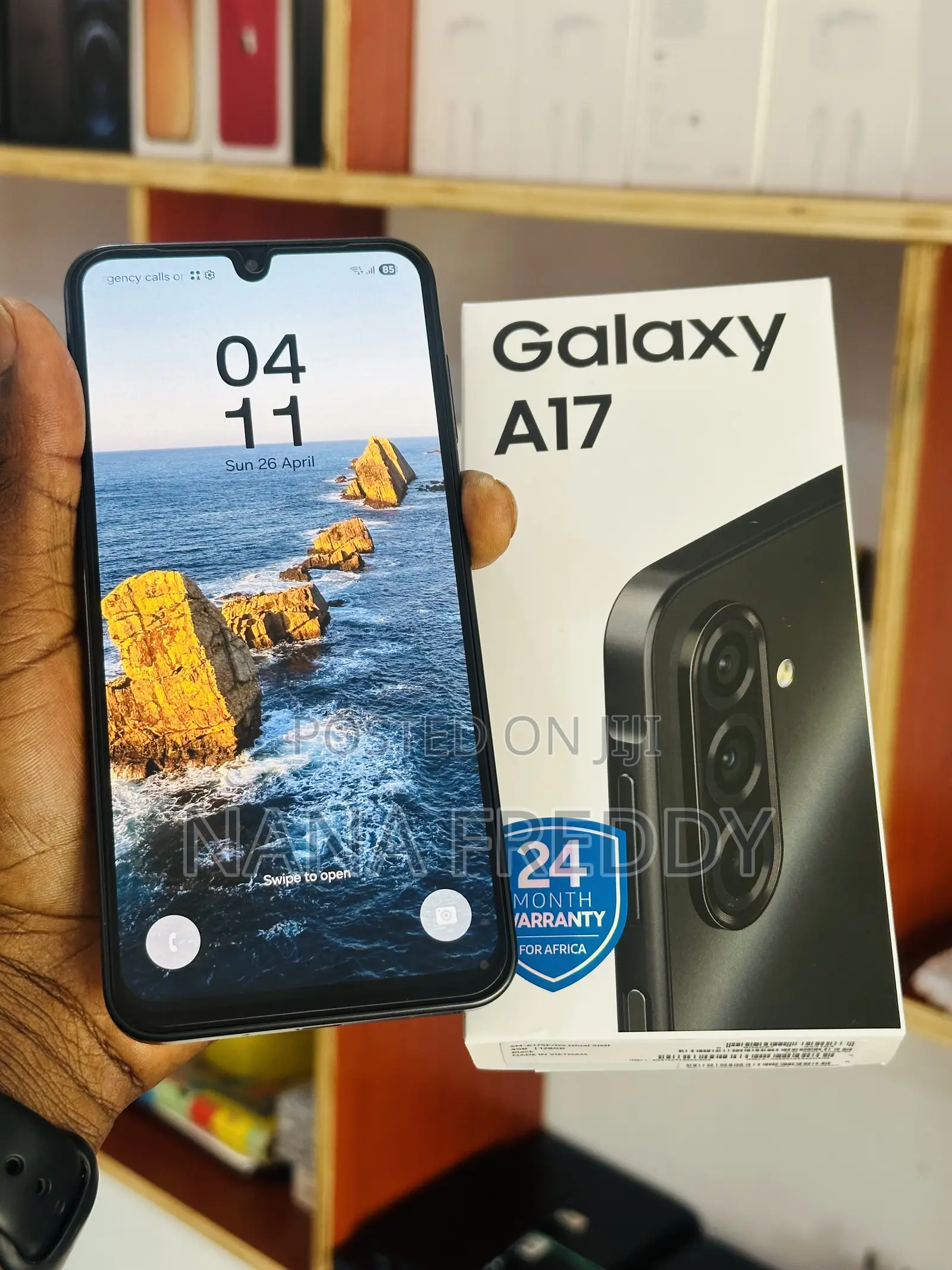 New Samsung Galaxy A17 128 GB Black