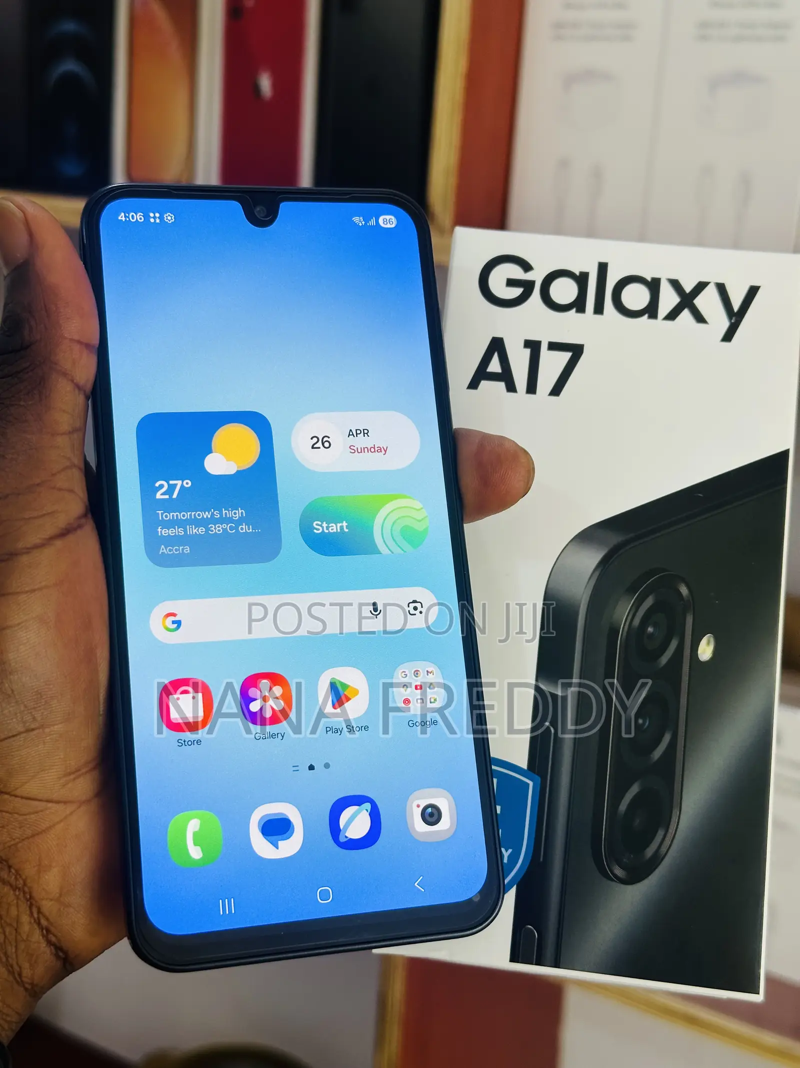 New Samsung Galaxy A17 128 GB Black