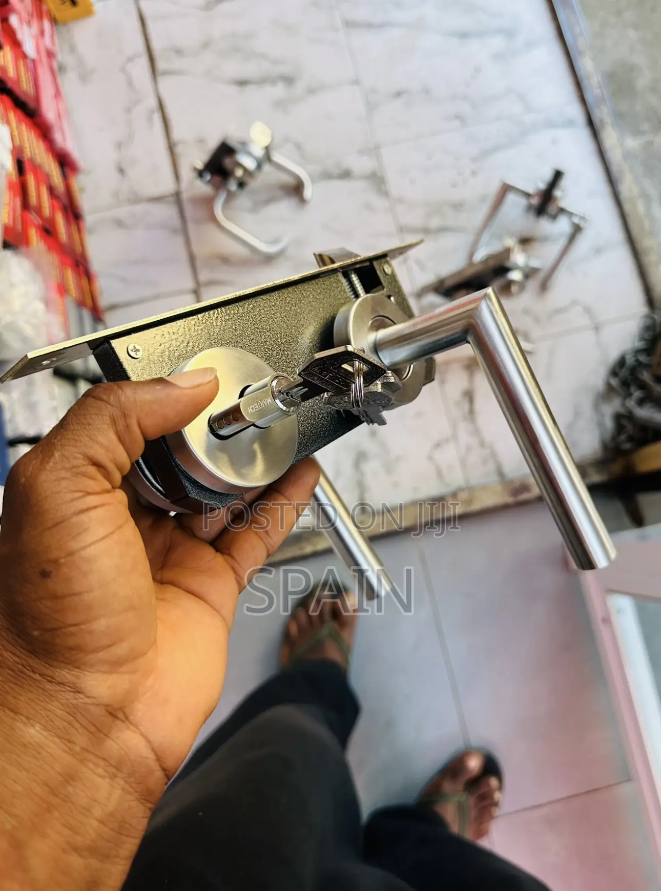 China Stainless Door Lock With Cylinders (Door Locks) China Lock