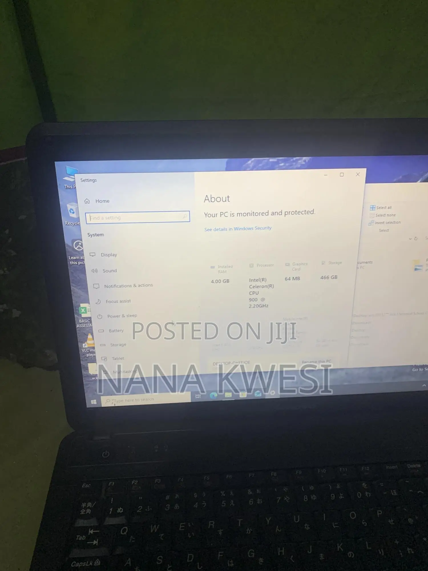 Laptop Lenovo G550 4GB Intel Celeron HDD 500GB