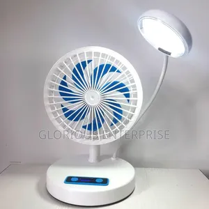 Rechargeable Study Fan With Light