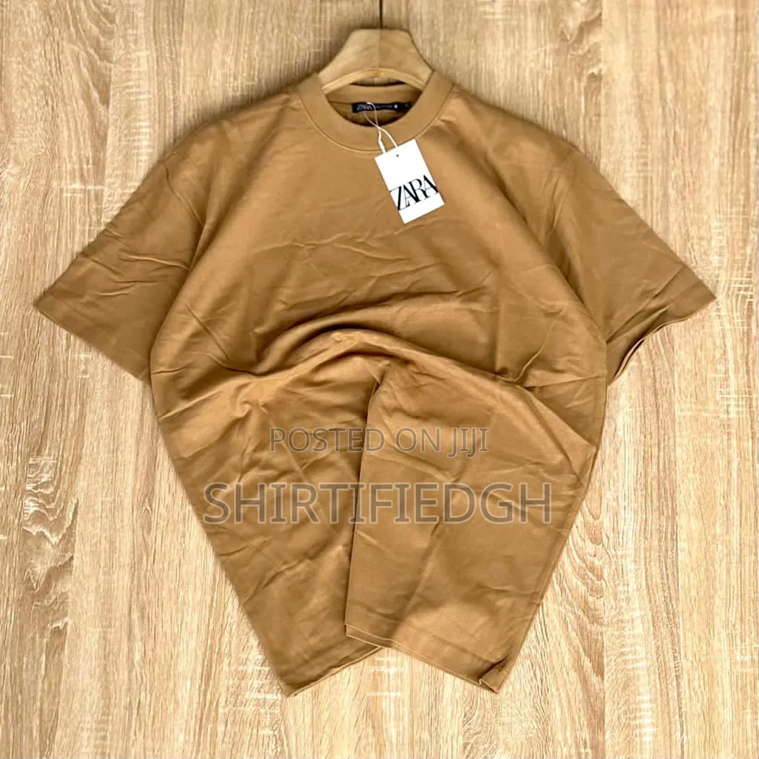 Luxury Plain Crewneck Tees