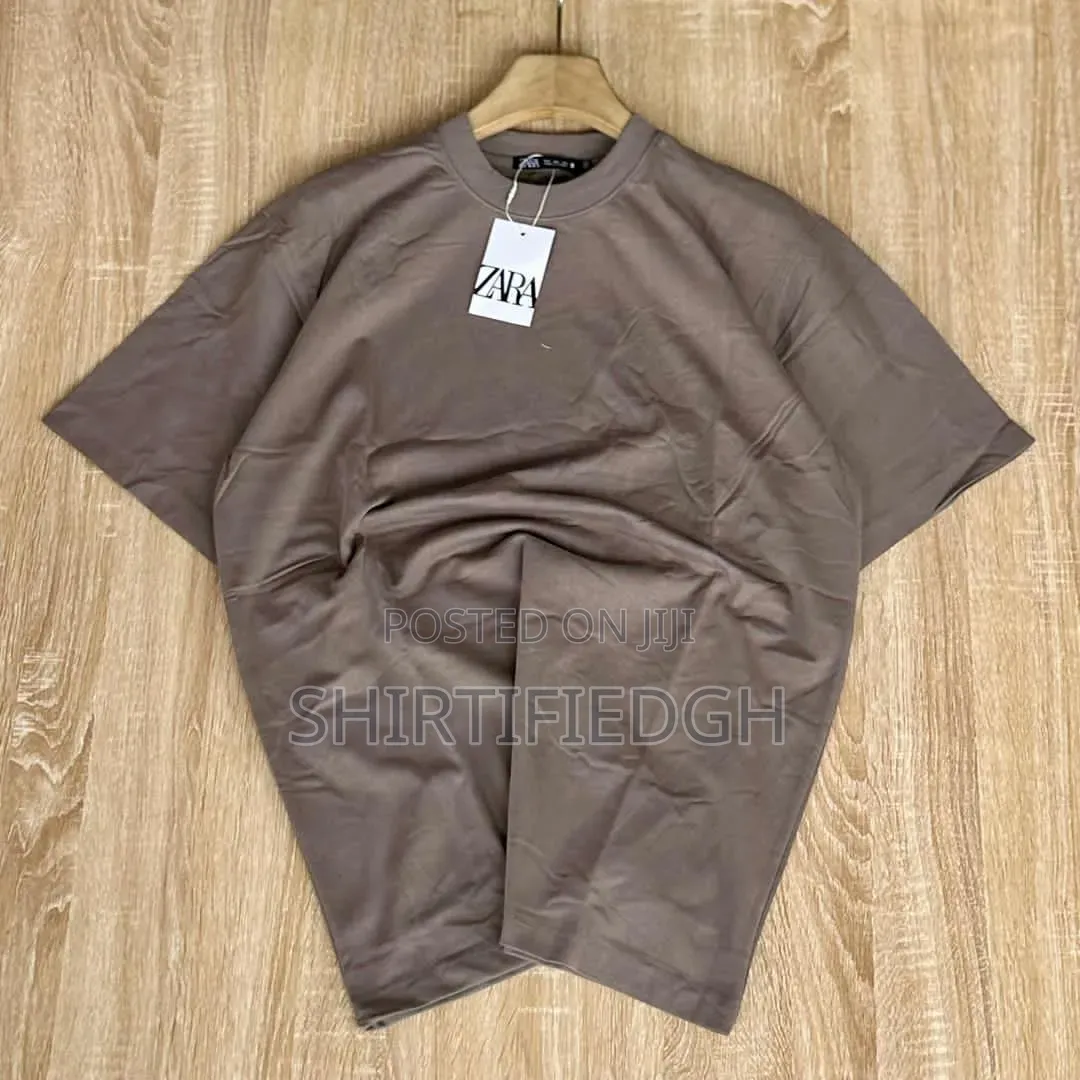 Luxury Plain Crewneck Tees