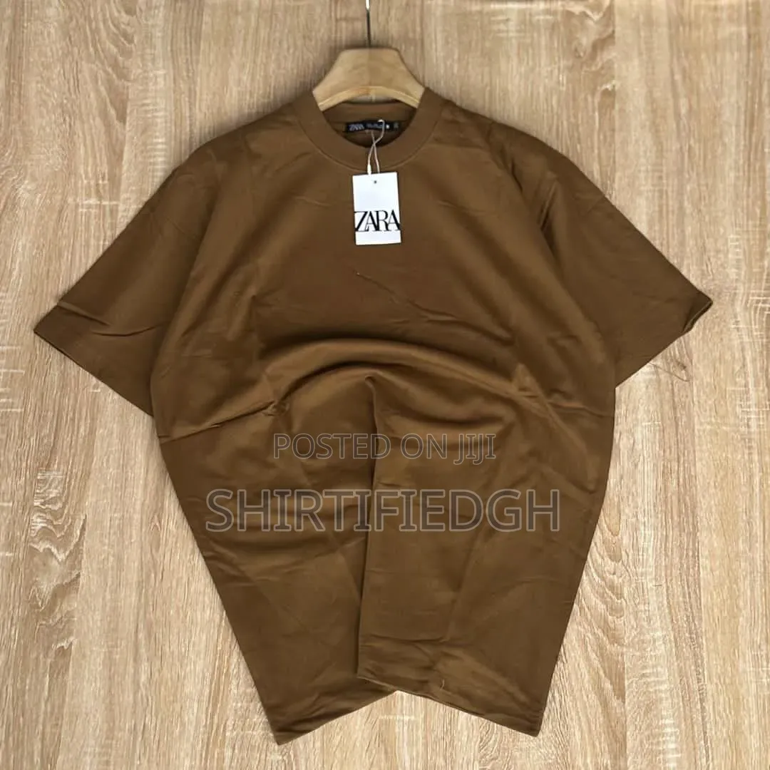 Luxury Plain Crewneck Tees