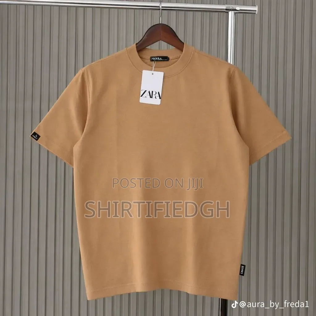Luxury Plain Crewneck Tees