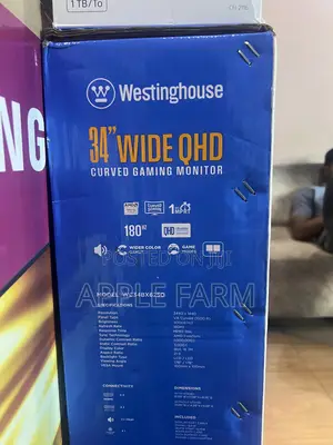 Westinghouse 34" Wide Ohd Curved Gaming Monitor