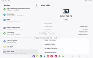 Samsung Galaxy Tab A8 10.5 2021 64 GB Black