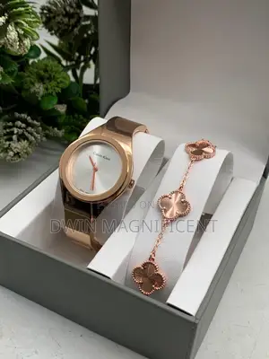 Calvin Klein/ Cartier Ladies Watch and Bracelet