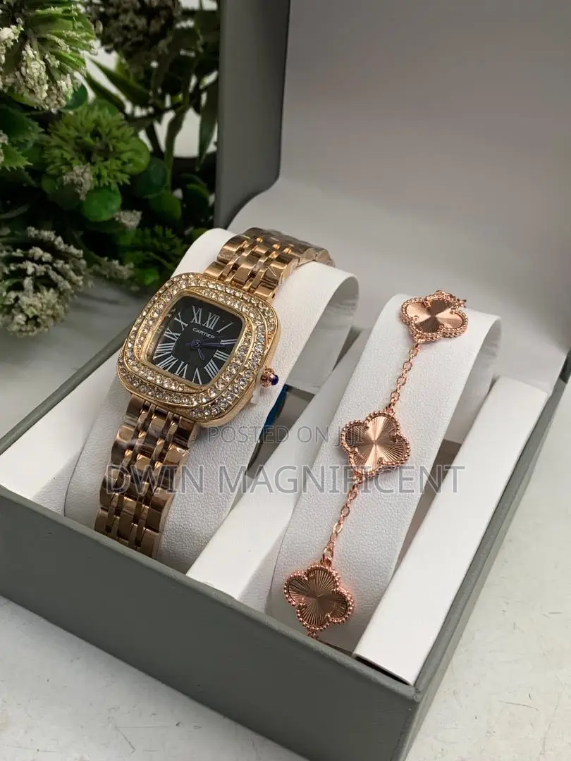Calvin Klein/ Cartier Ladies Watch and Bracelet
