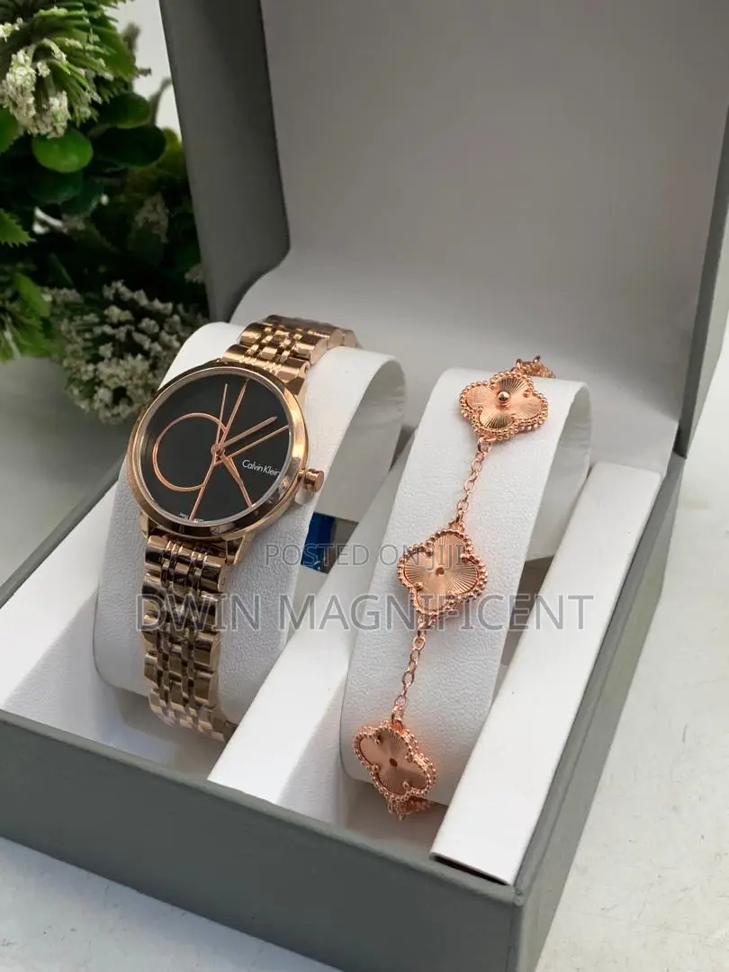 Calvin Klein/ Cartier Ladies Watch and Bracelet