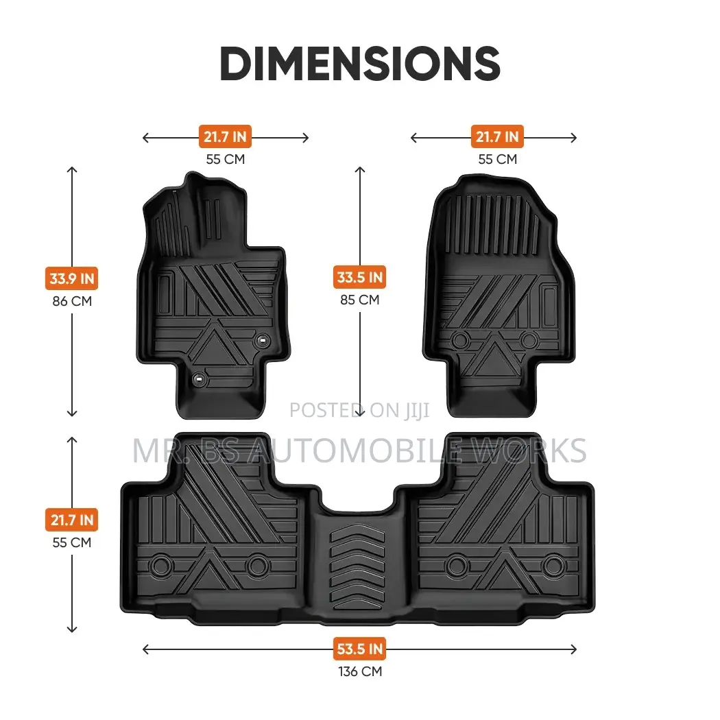 Toyota Grand Highlander Cargo Floor Mat 2022-2025