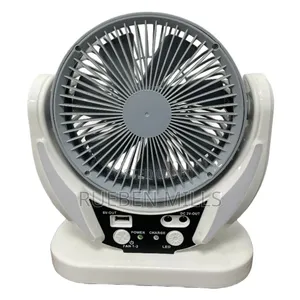 Gd-8028 Gd Super Plus Table/Desk Electric and Solar Chargeable Fan
