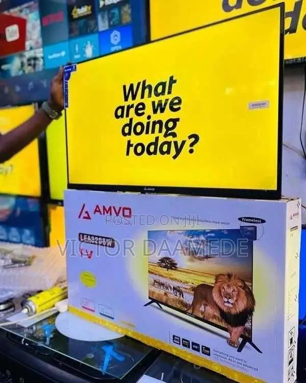 Amvo Smart Tv 32 Inches. Hd Quality