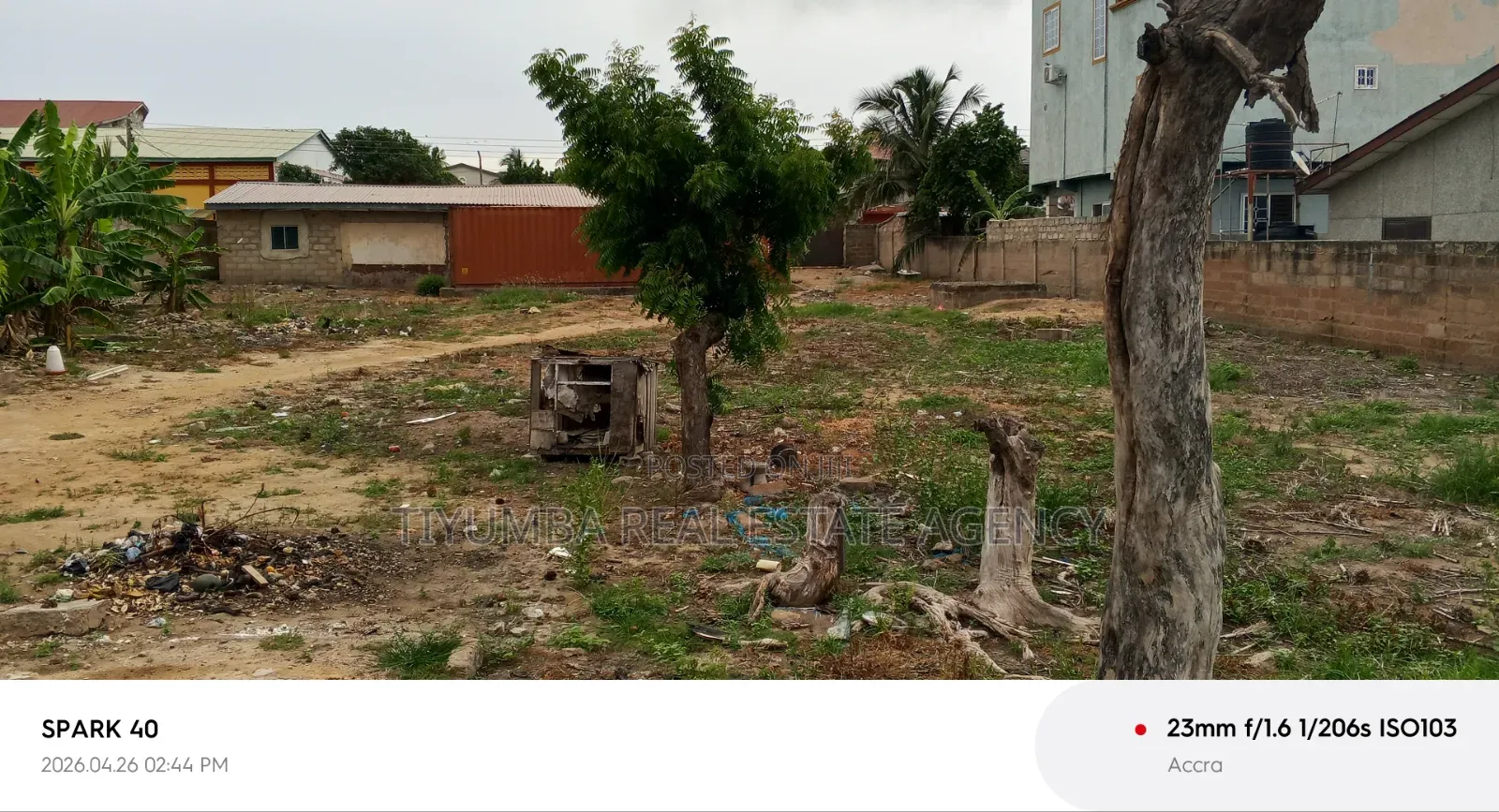 2 Plots of Land for Sale at Tseaddo Accra Ghana.
