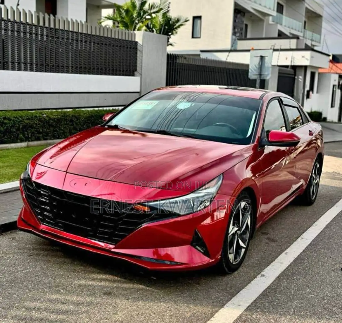 Hyundai Elantra 2021 Red