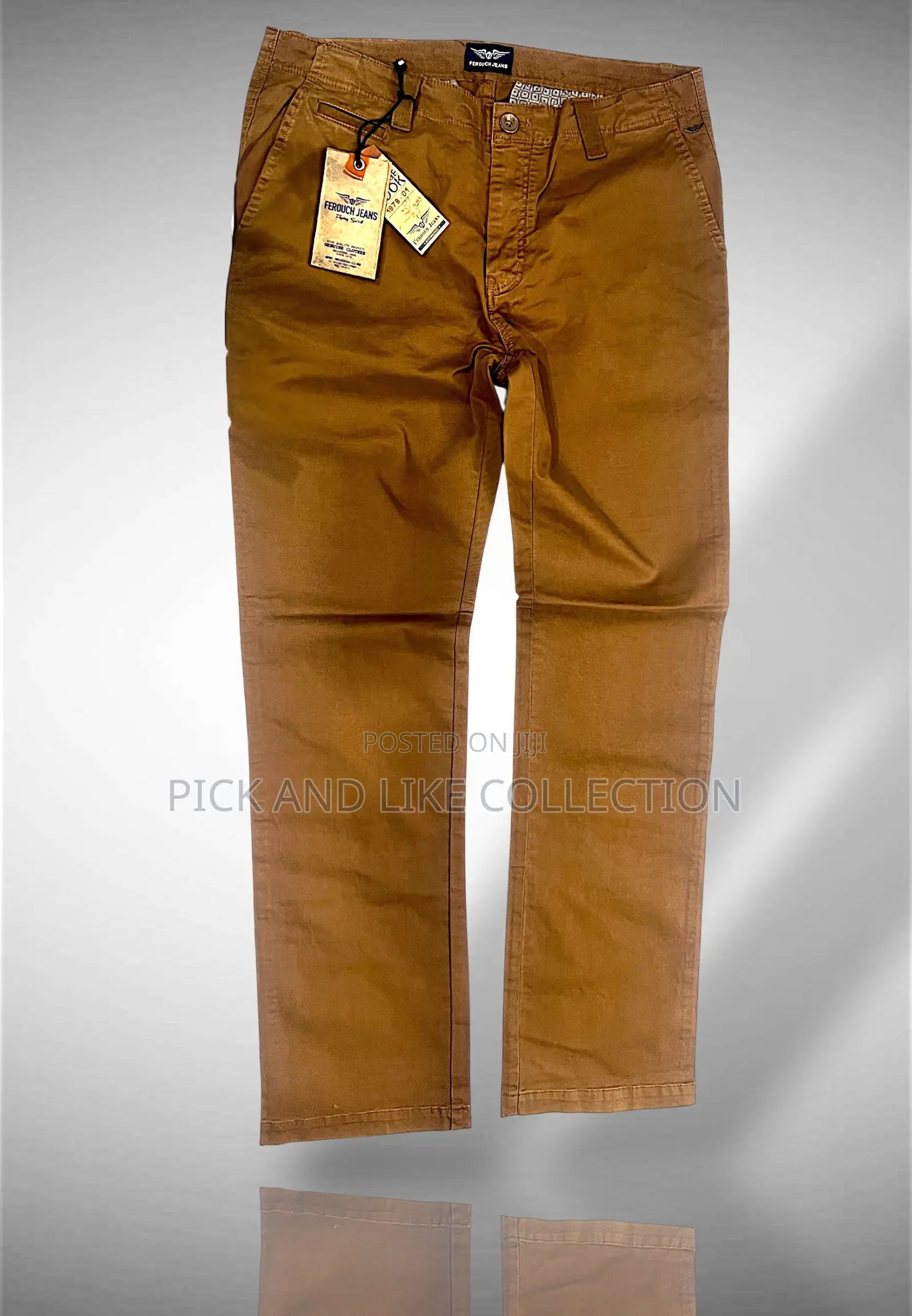 Khakis Built for Clarity of Thought and Smooth Execution.