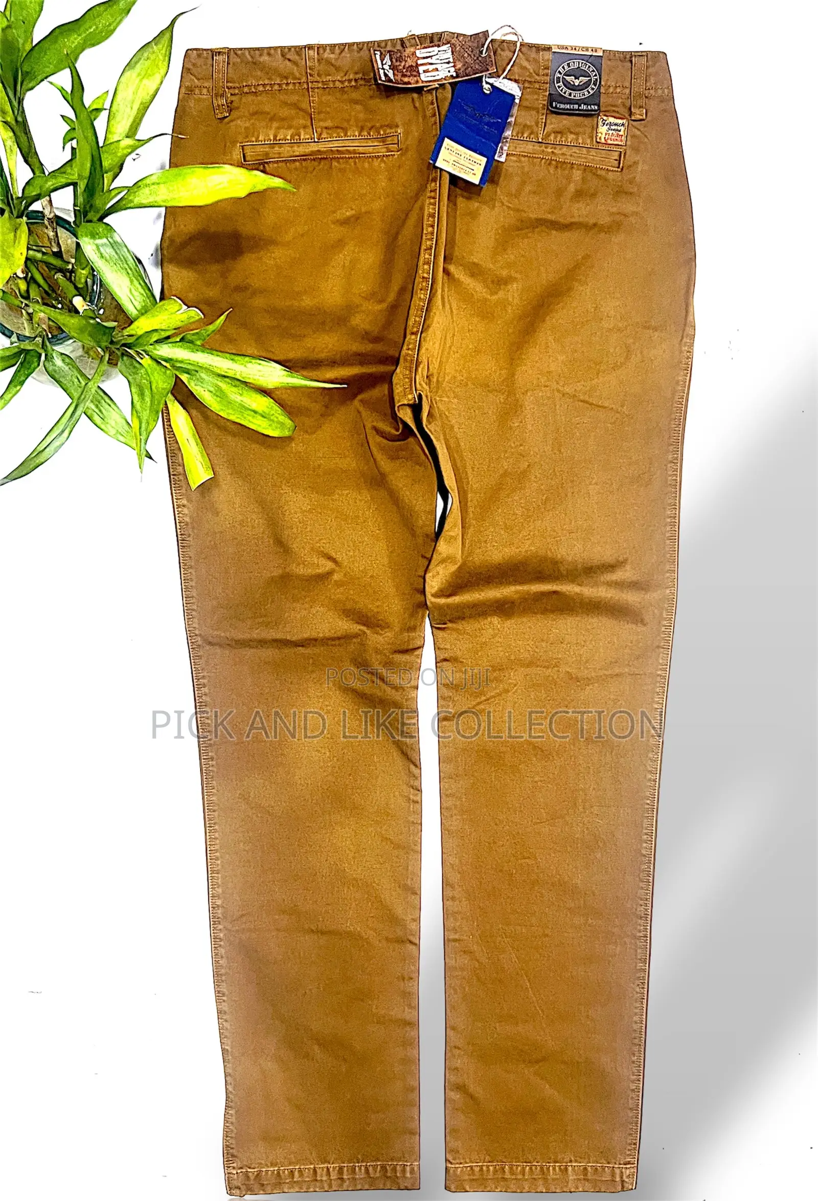 Clean Khakis That Upgrade the Whole Outfit.