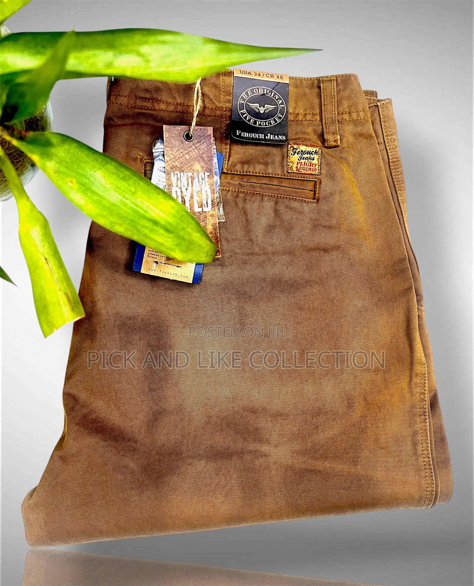 Clean Khakis That Upgrade the Whole Outfit.