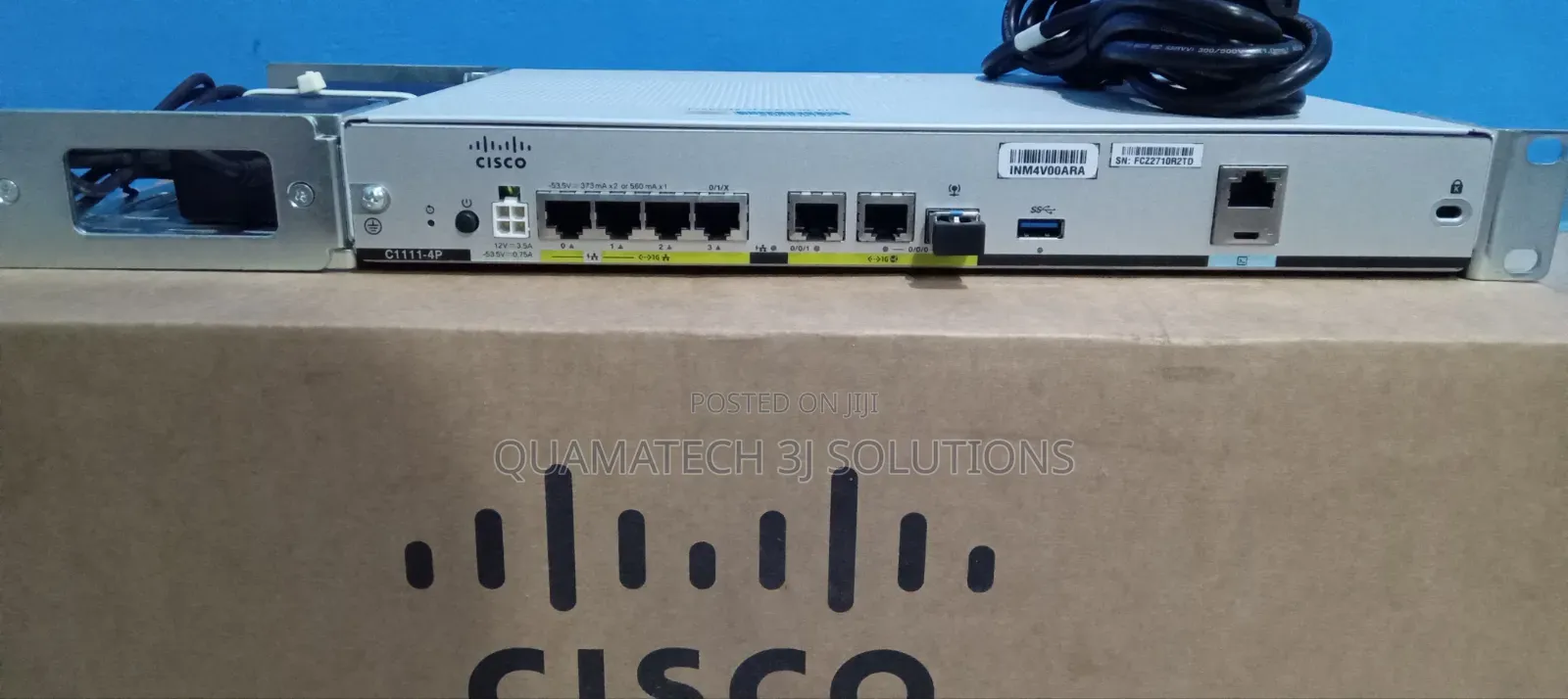 Cisco C1111-4p Isr 1100 Series 4-Port Dual Ge Wan Ethernet Router