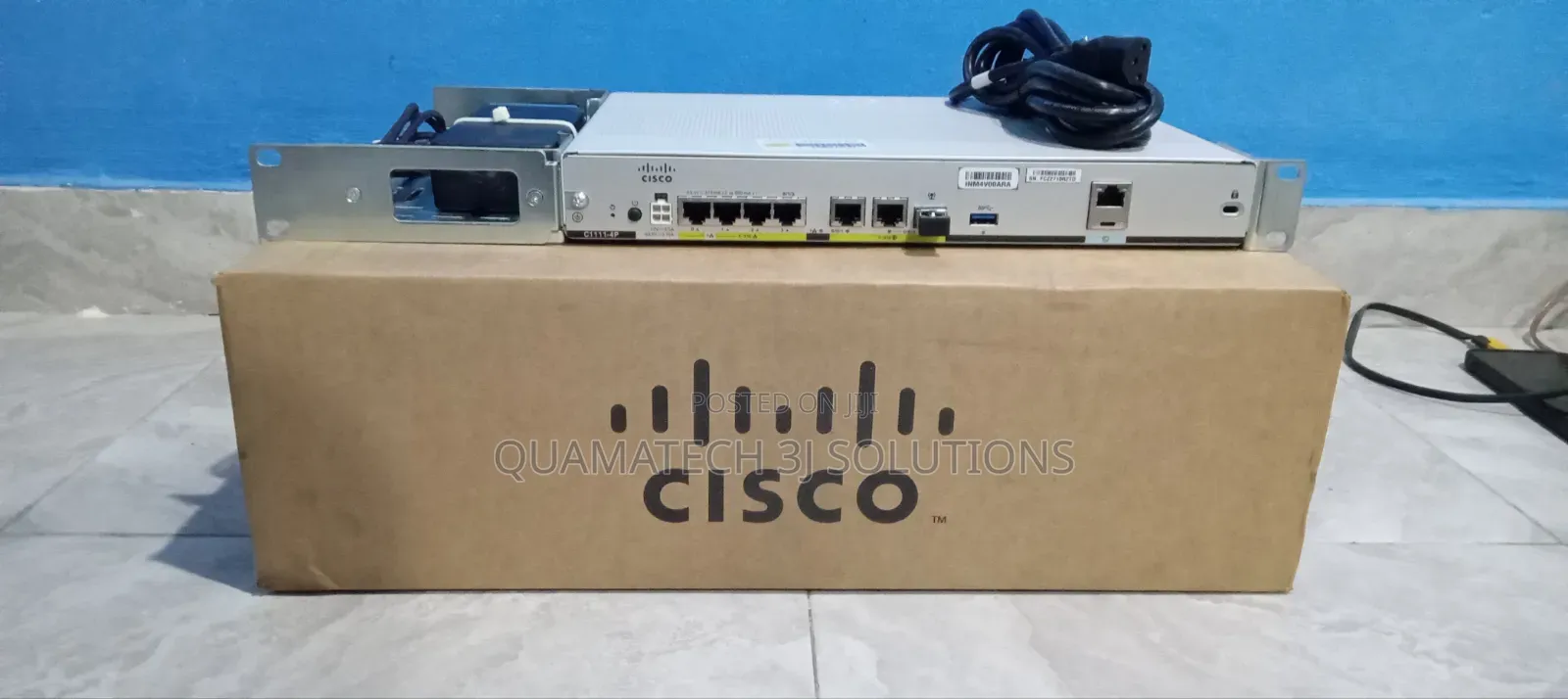 Cisco C1111-4p Isr 1100 Series 4-Port Dual Ge Wan Ethernet Router
