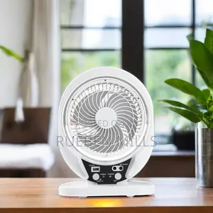 5v Usb Output Solar And Electric Chargeable Mini Desk Fan For Home