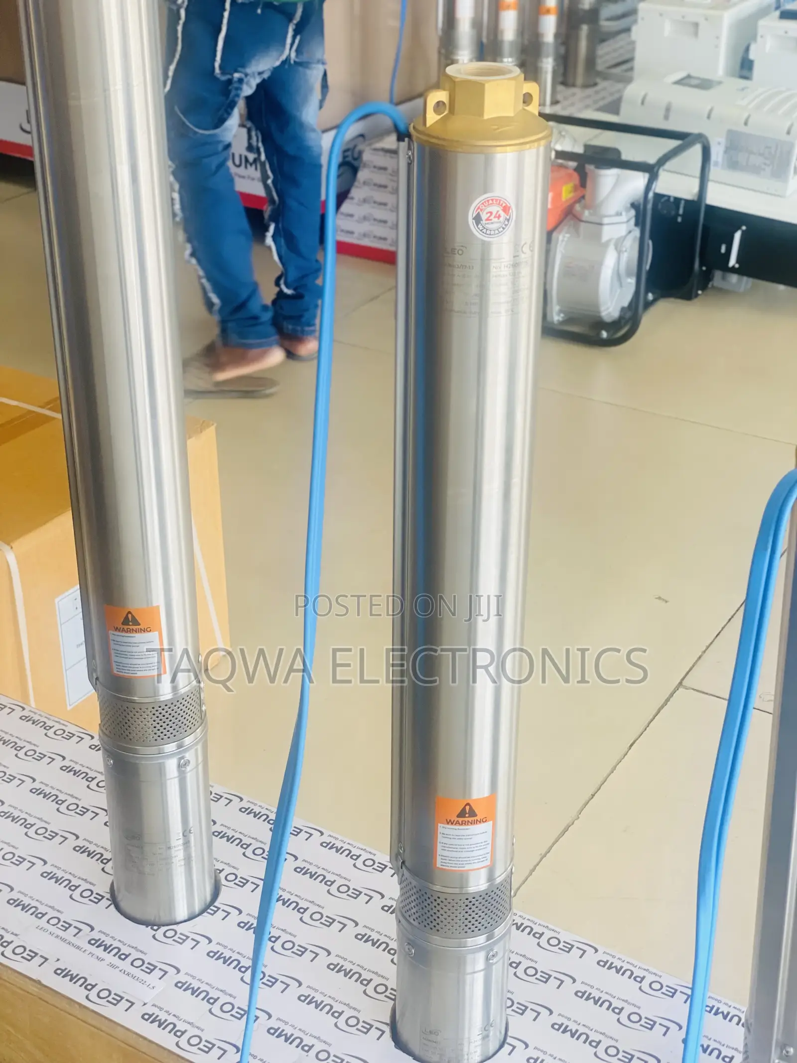 50hz Leo 1.5hp Borehole Pump