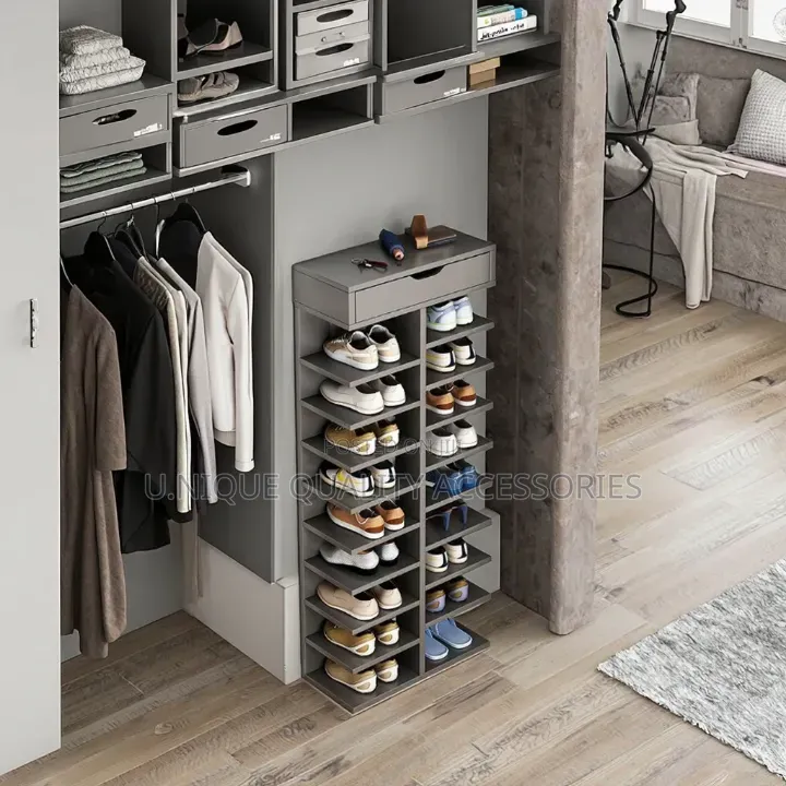 Modern Minimalist Indoor Large Capacity Ultra Narrow Shoe Cabinet