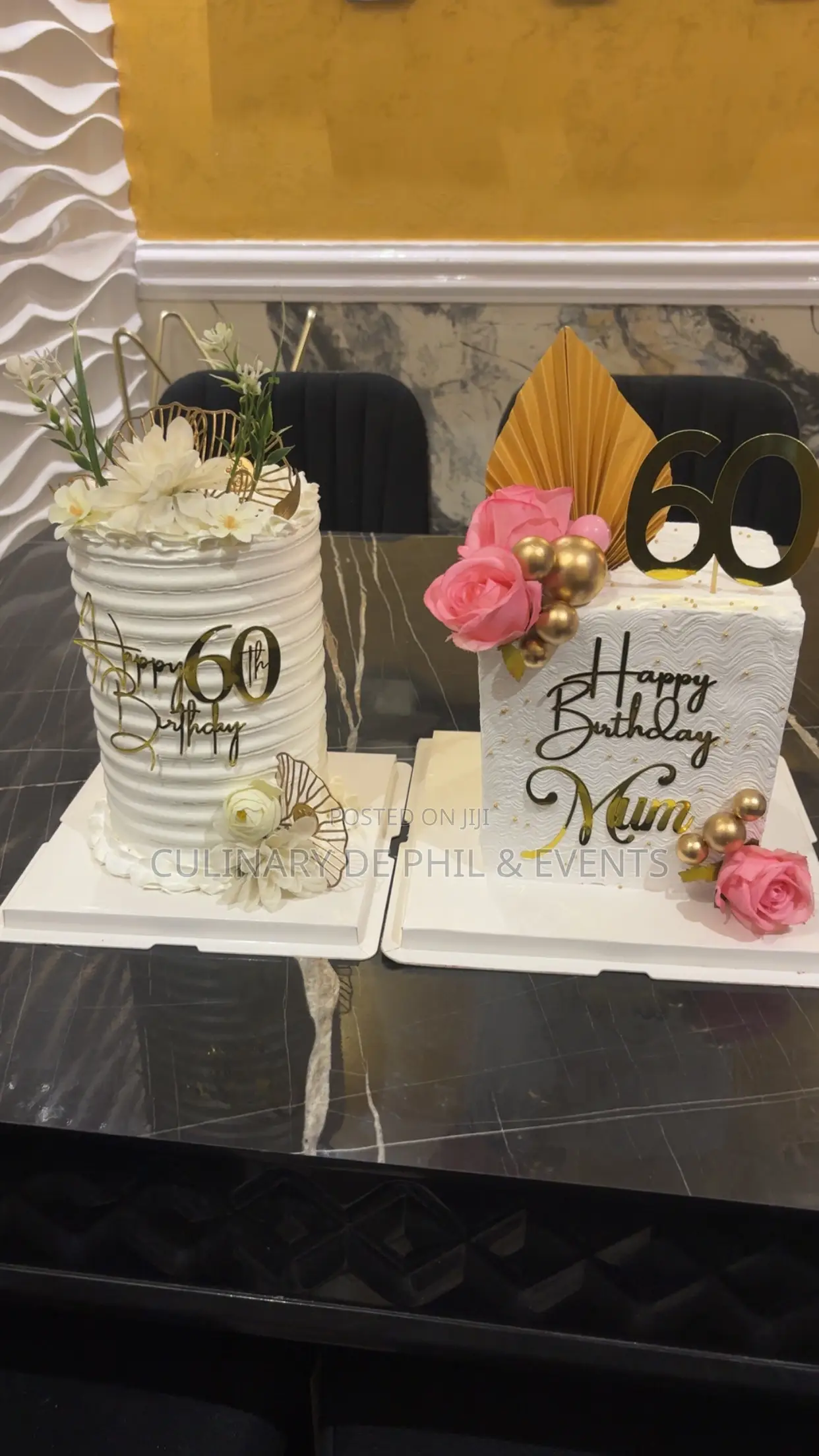 60th Birthday Cake for Mummy