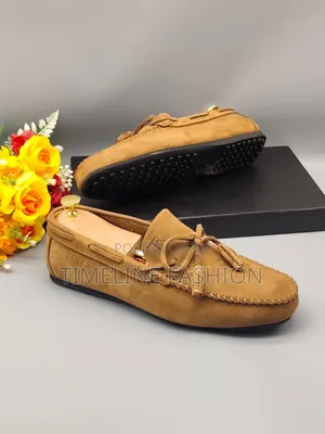 Quality Suede Leather Tods Men's Loafers