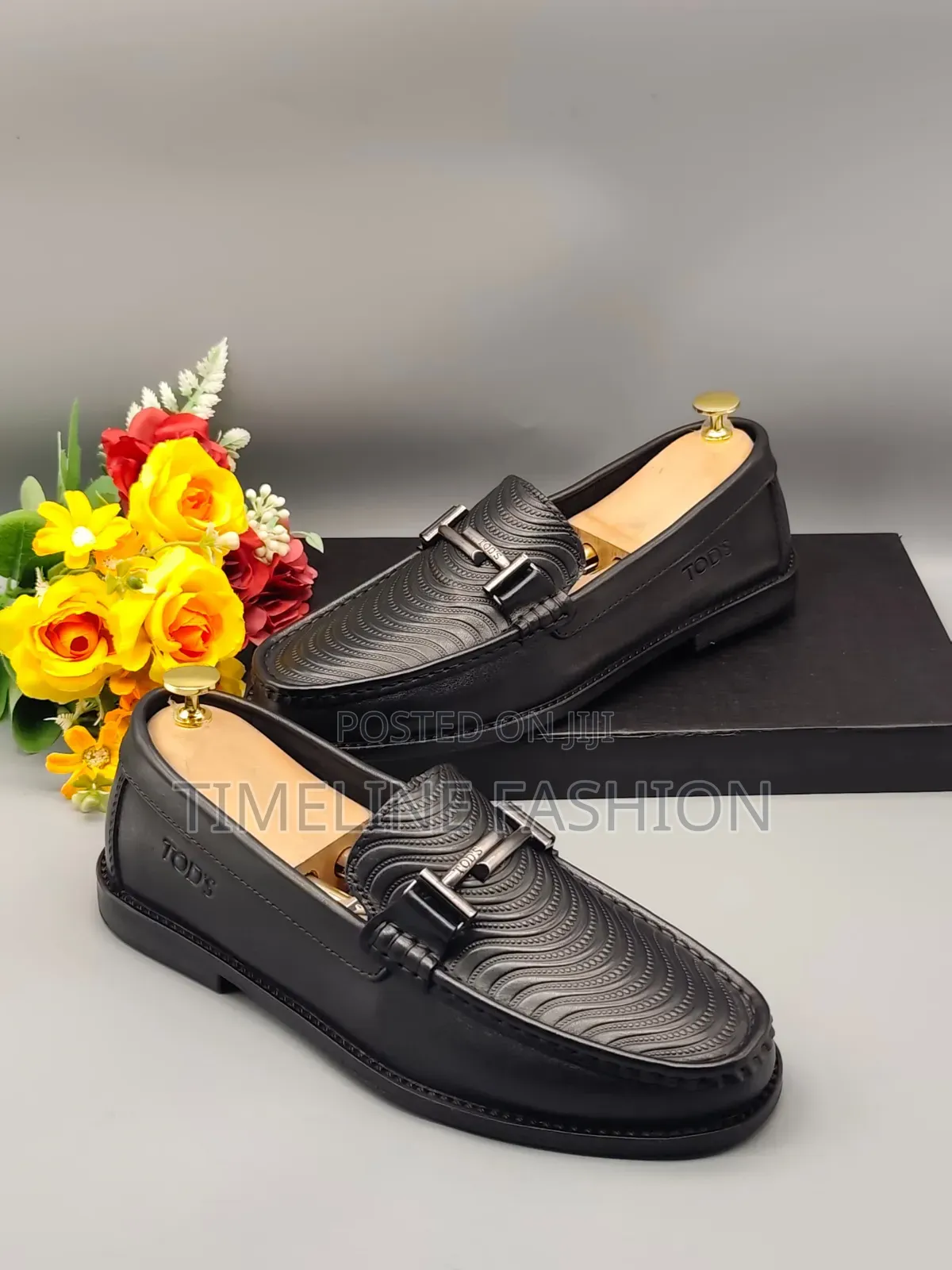 Tods Executive Men's Designer Leather Loafers