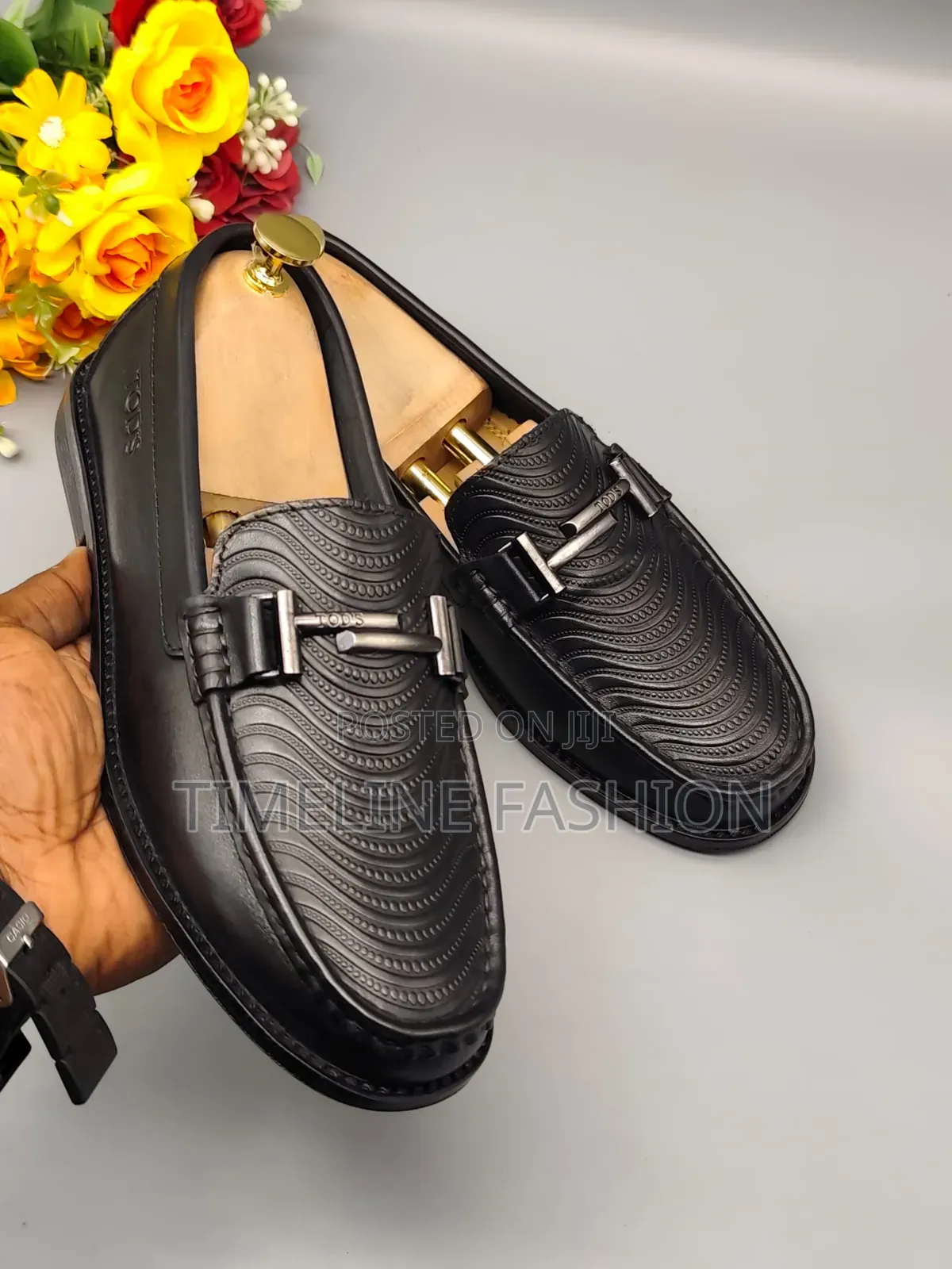 Tods Executive Men's Designer Leather Loafers