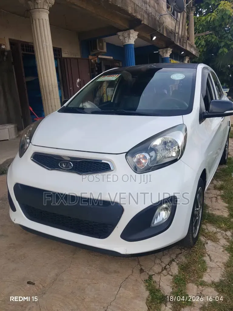 Kia Morning 2012 White