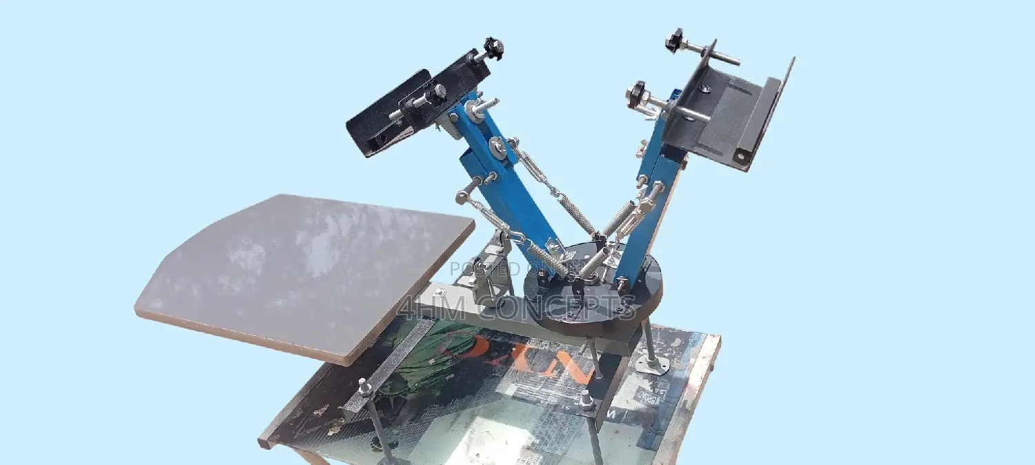 2 Colour 1 Station Screen Printing Machine
