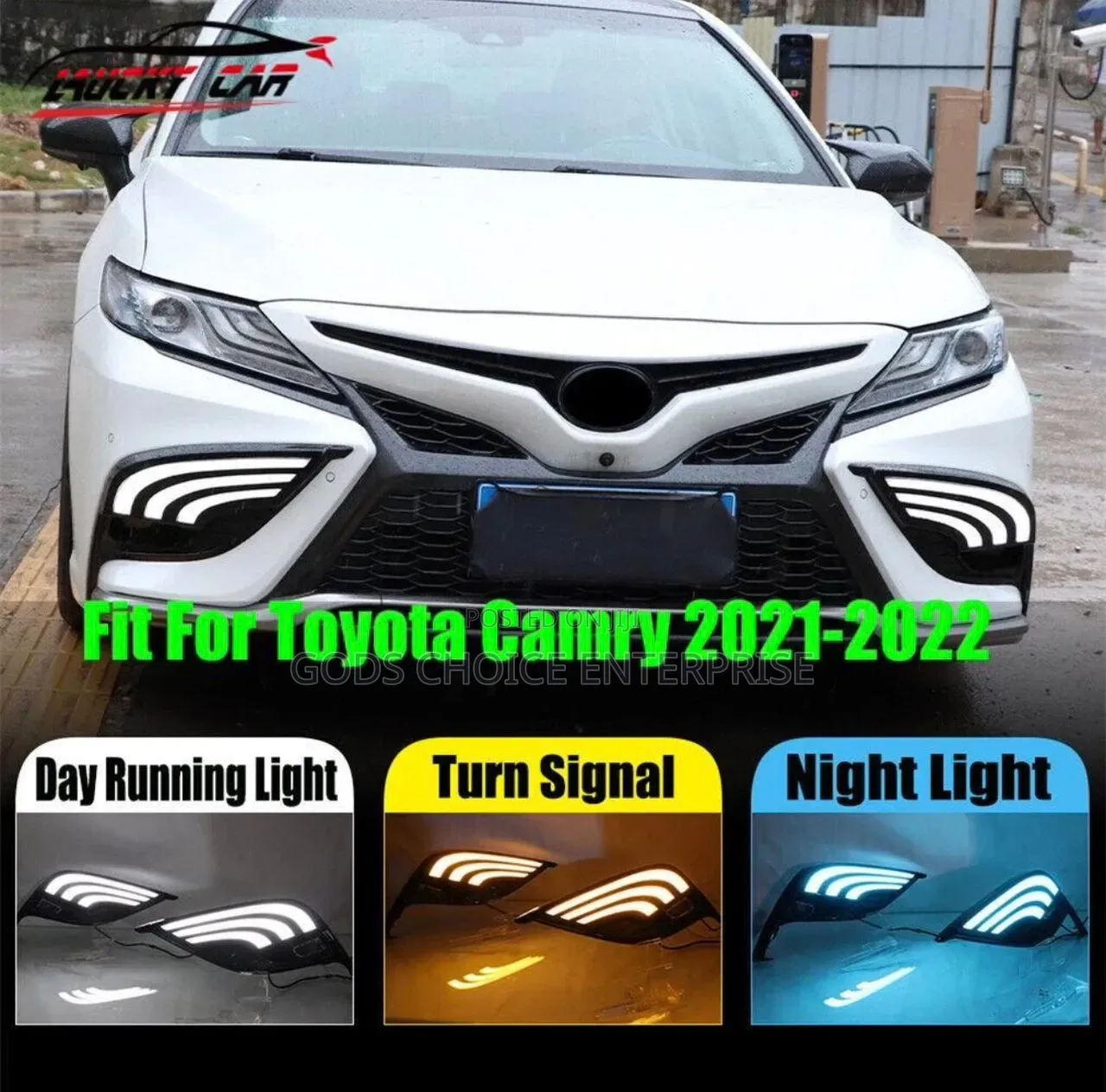 Foglight Cover Camry 2021-2022 Led