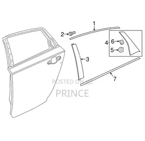 Honda Accord 2018/2023 Door Pillar