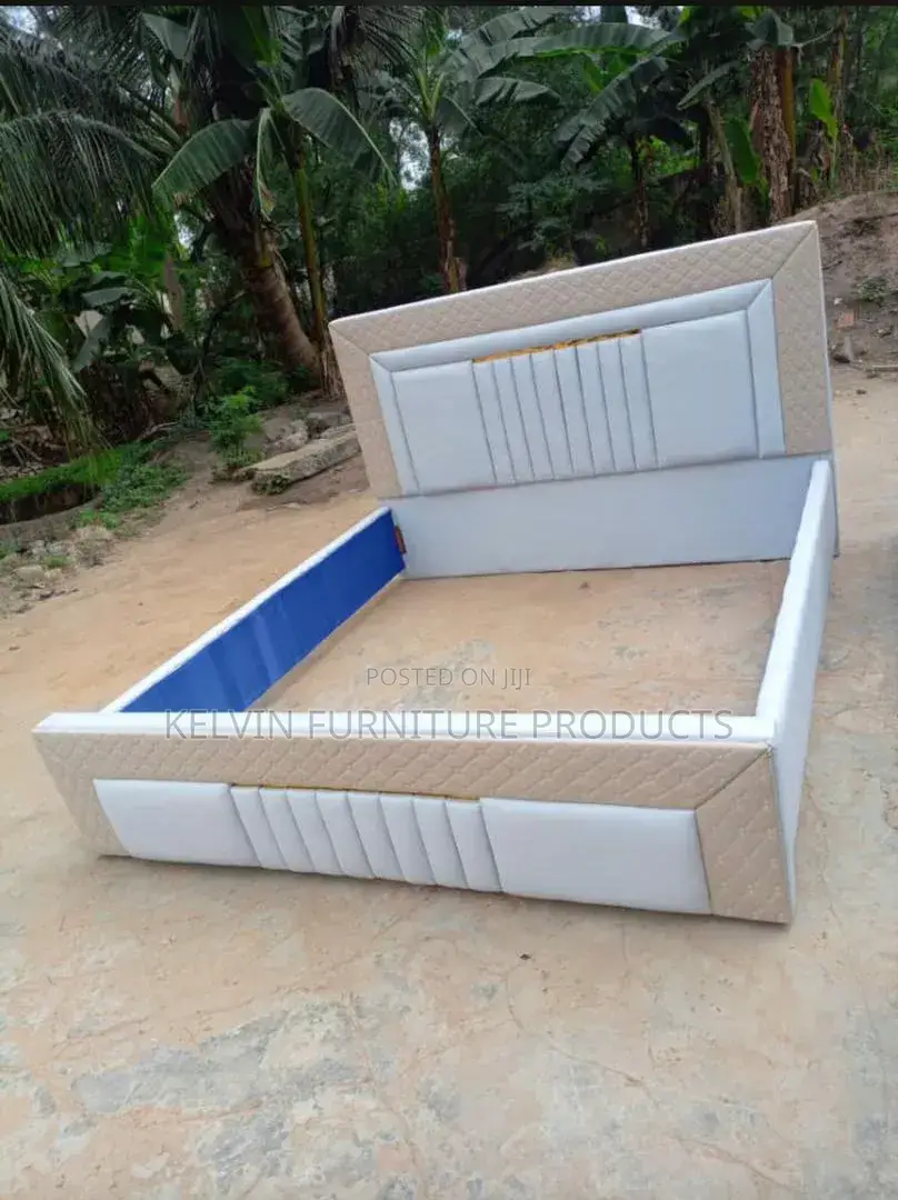 Royal King Size Bed Frame With Side Drawers Available for Pick Up