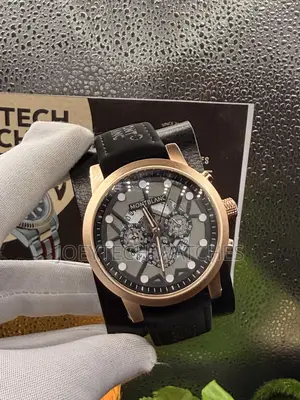 Leather Watch by Montblanc
