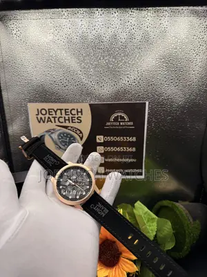 Leather Watch by Montblanc