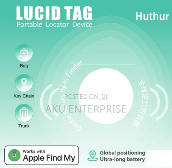 GPS Air Tracker Tag Compatible With Android Apple