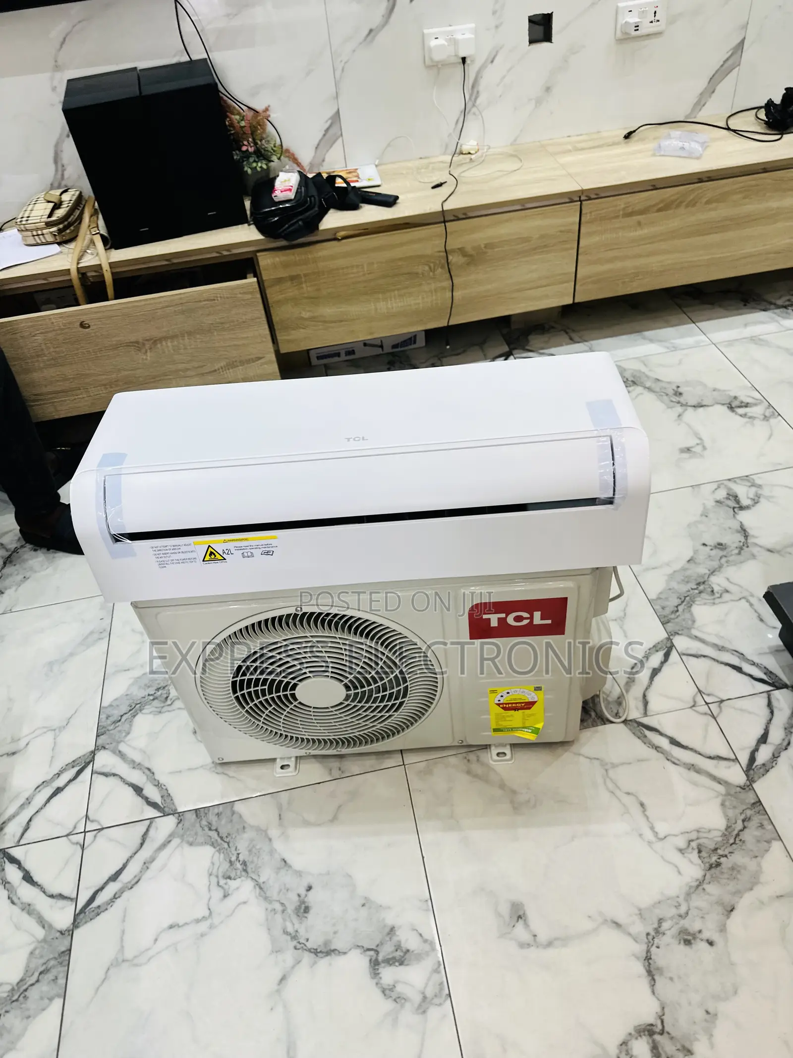 Text Us for Your New Split R410 Gas 1.5hp TCL White Air Conditioner