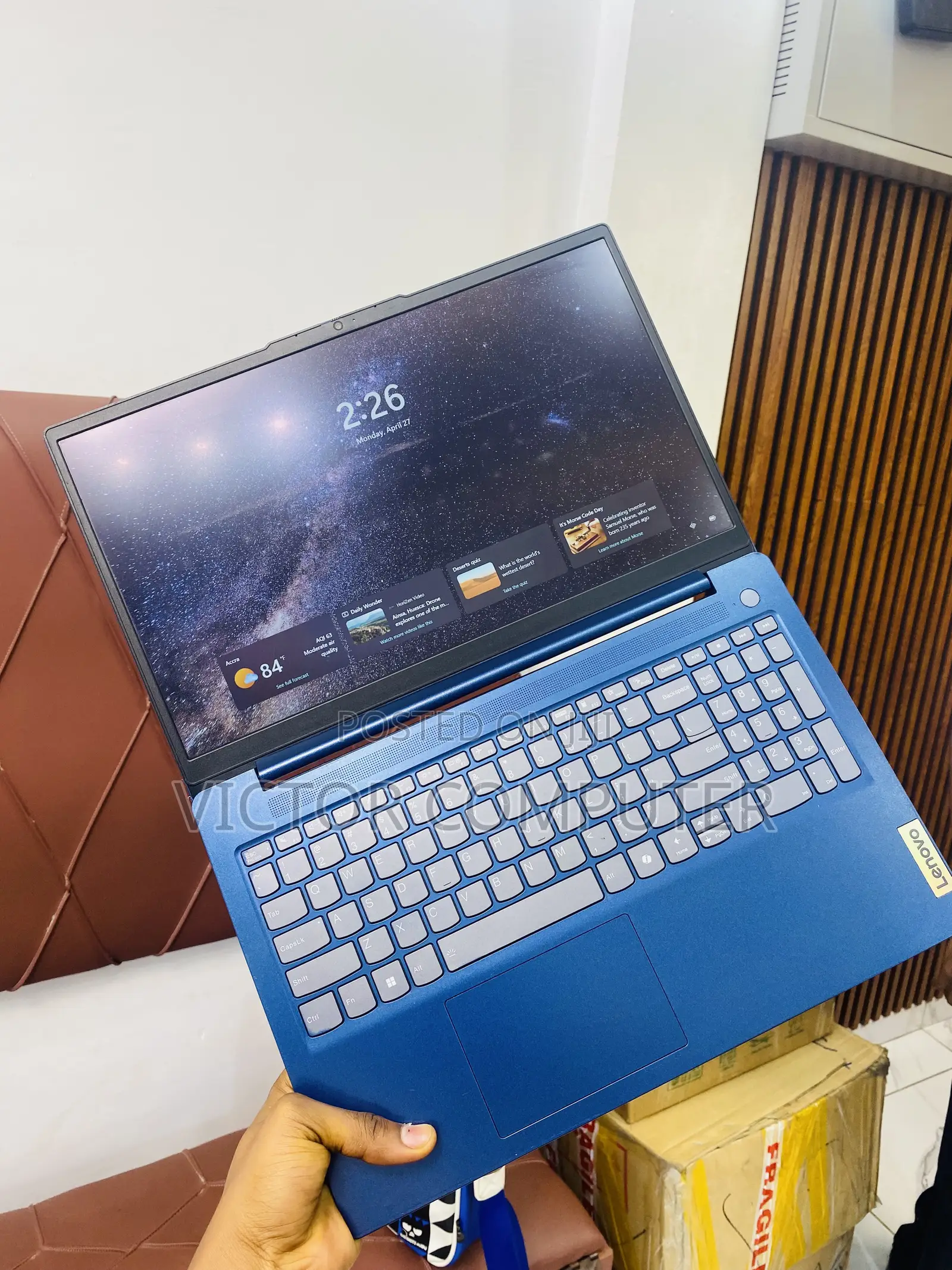 Laptop Lenovo Ideapad 3 8GB Intel Core i3 SSD 512GB