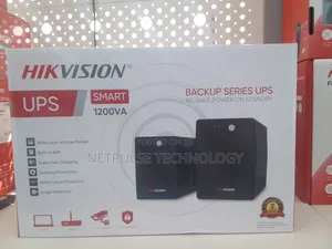 Hikvision 1200va/720w - Backup Ups With Built-in-Battery