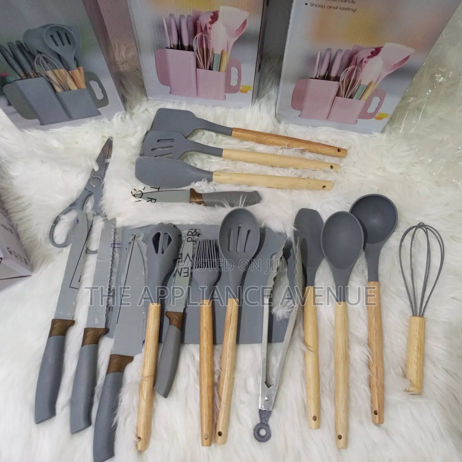 19 Pieces Silicone Kitchenware Set