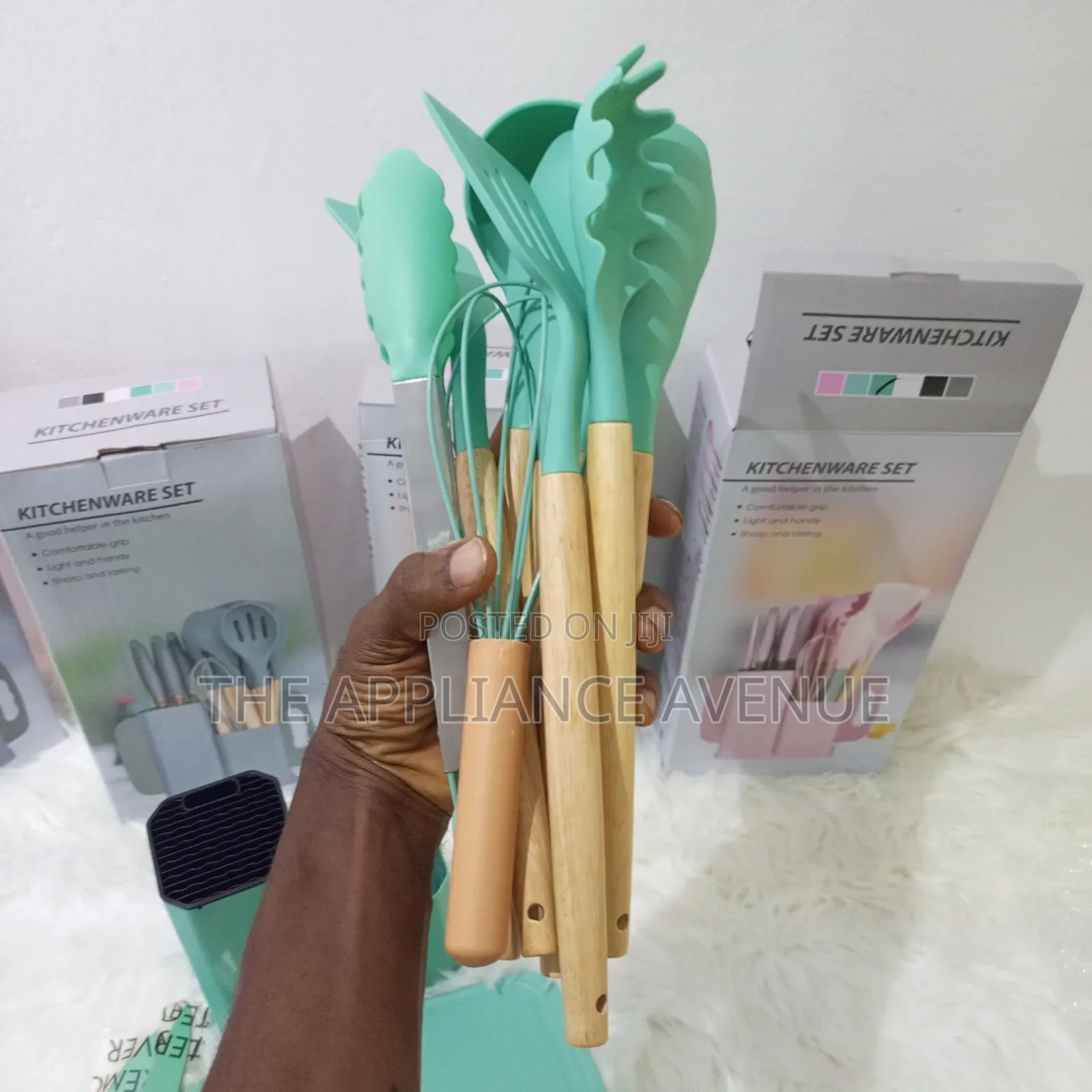 19 Pieces Silicone Kitchenware Set