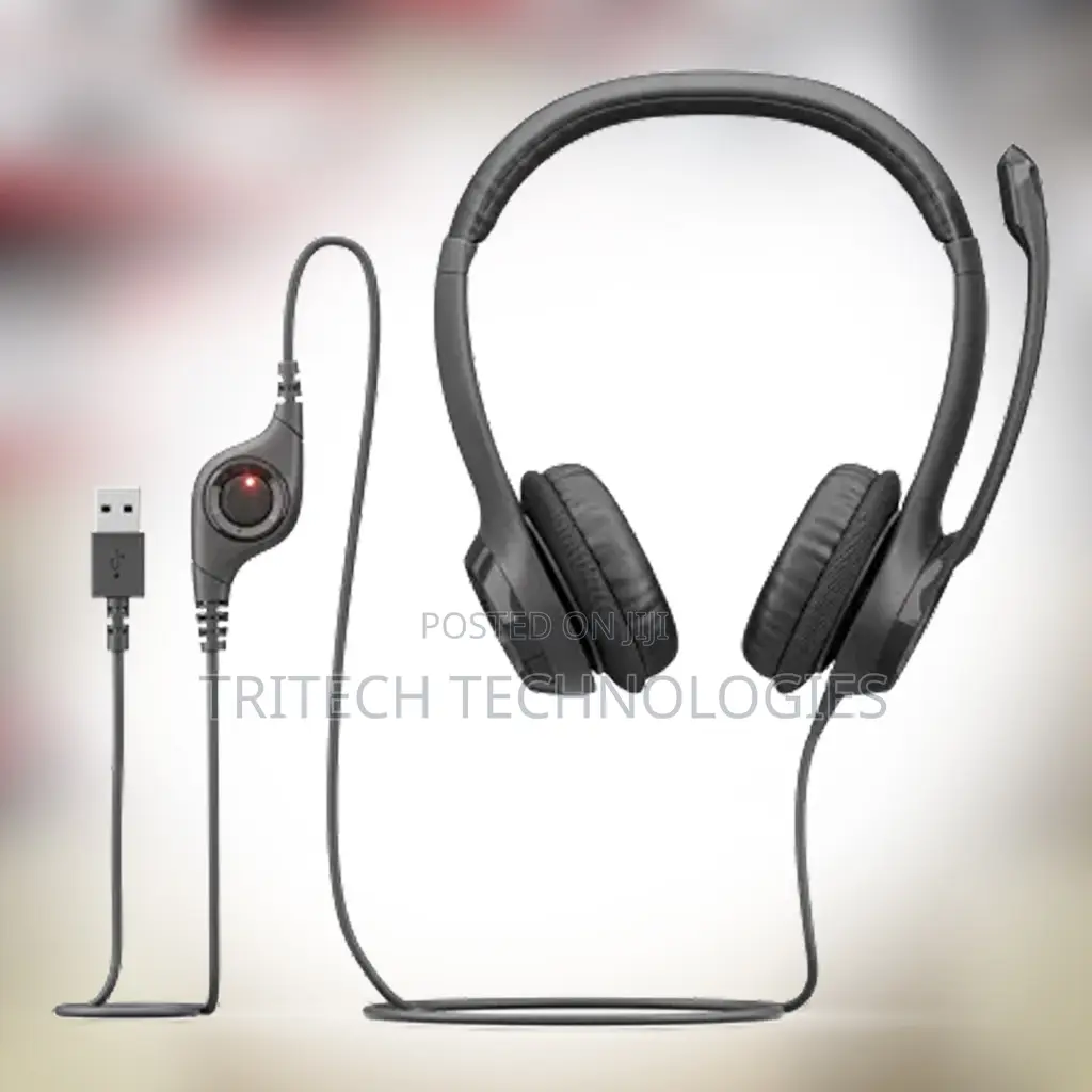Logitech H390 Usb Headset With Noise-Canceling Mic