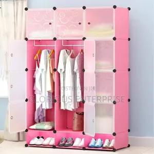 12 Cubes Plastic Wardrobe