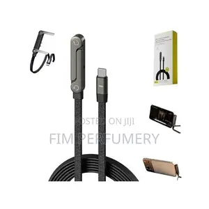 2 In 1 Invisible Holder Charger Cable 240w Fast Charging Cord