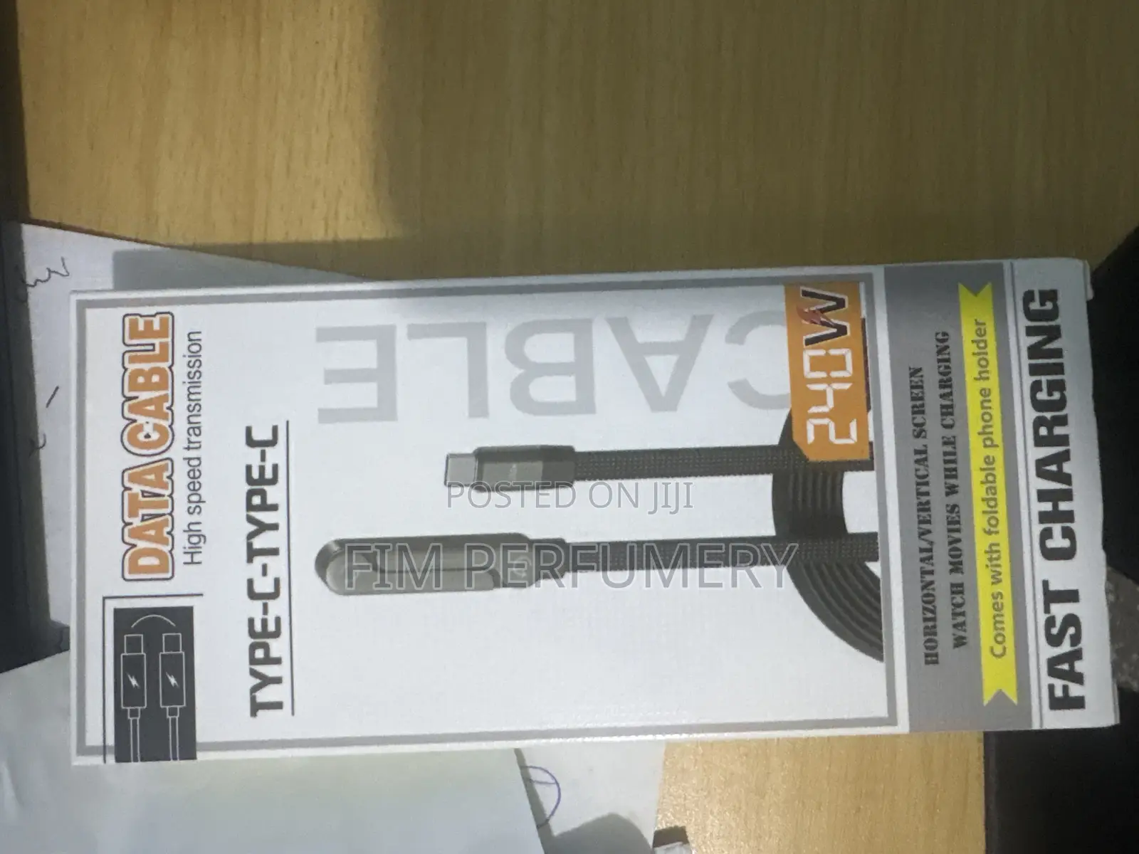 2 In 1 Invisible Holder Charger Cable 240w Fast Charging Cord